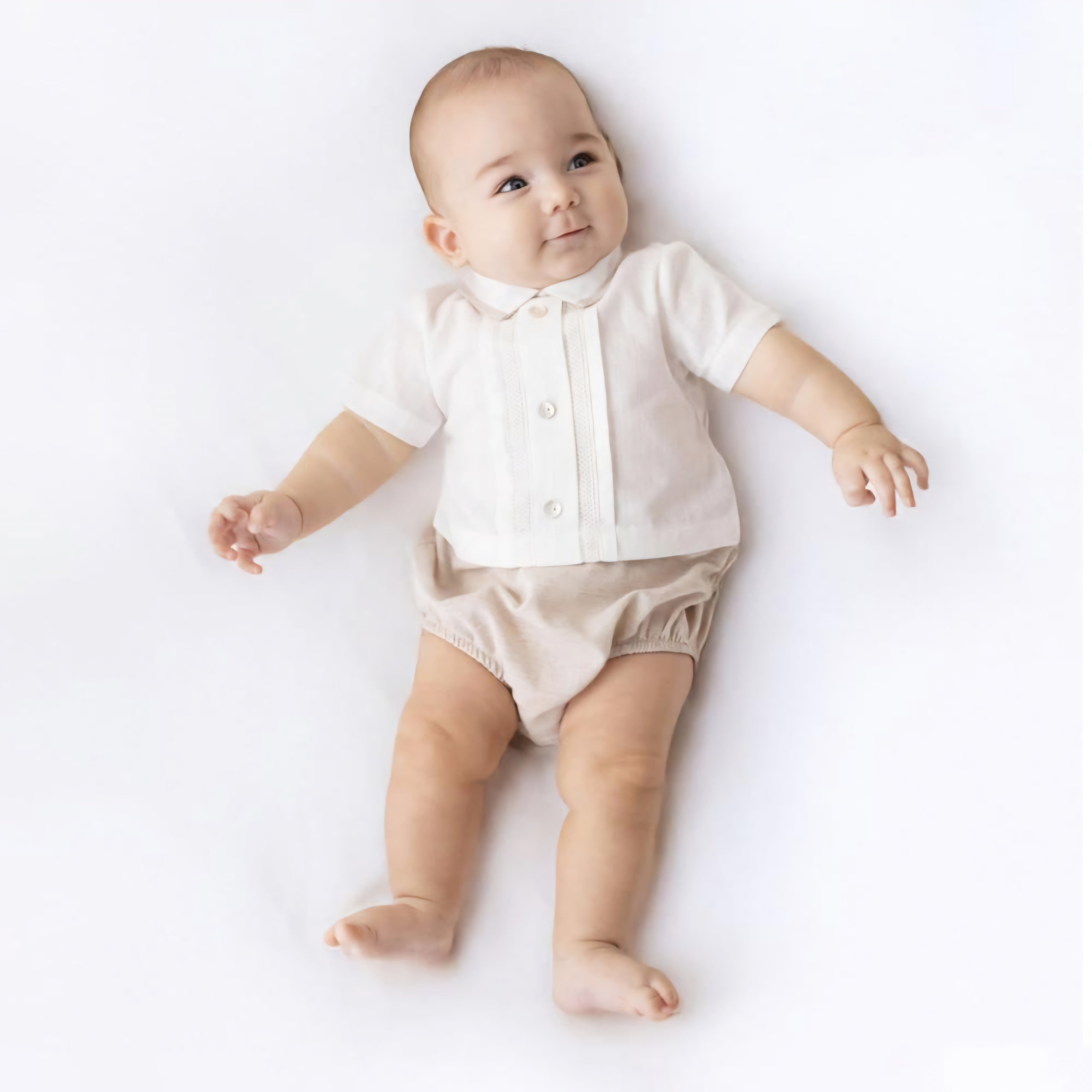 Baby Boy Elegant Summer Bodysuit – GYL Baby