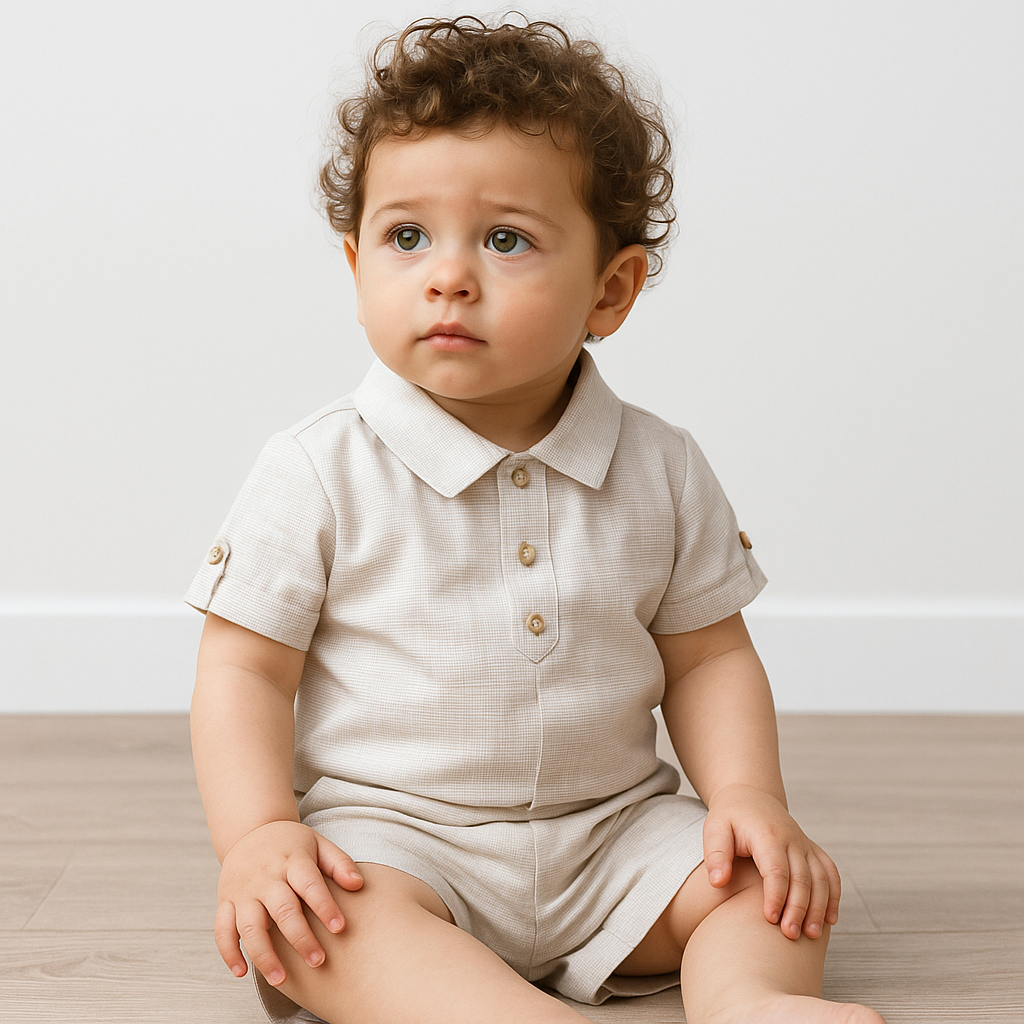 Baby Boy Summer Set in 100% Cotton