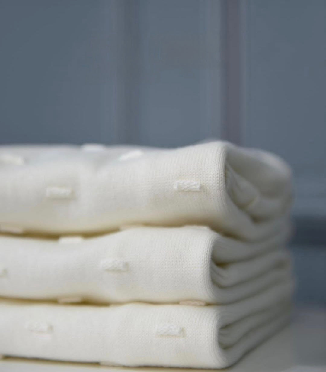 Unisex Organic Cotton Knitted Newborn Jumpsuit